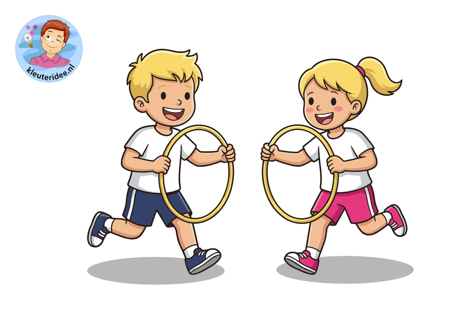 gymles voor kleuters met hoepels 3  kleuteridee